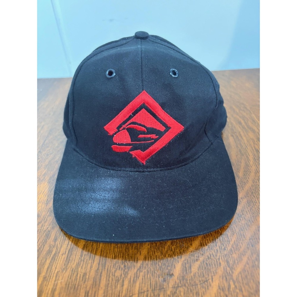 Vintage Marlboro Hat Cap Strap Back OSFA Black Marlboro Unlimited Mens 90s